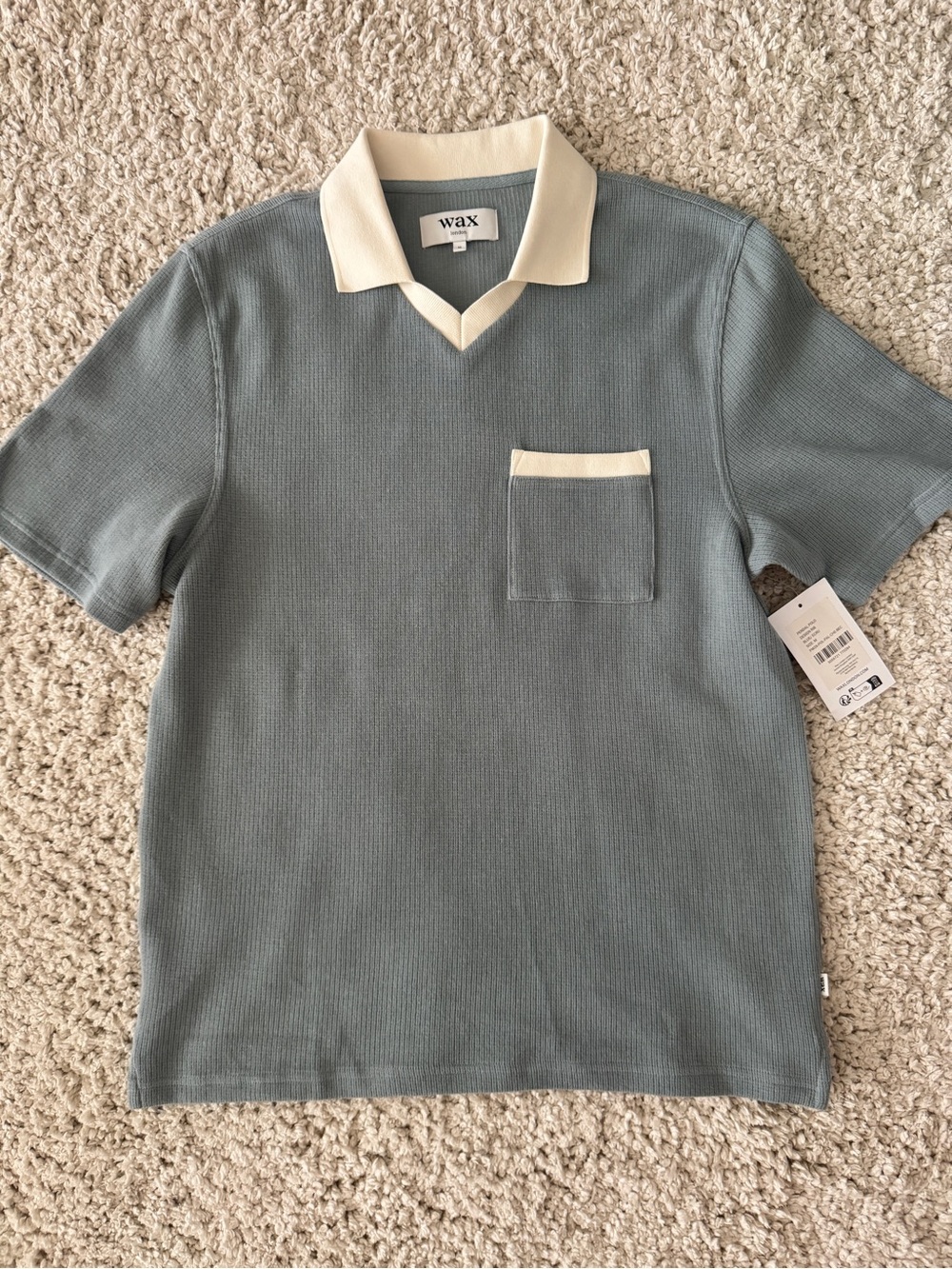 Wax London Pendal organic Cotton polo
